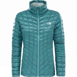 The North Face Womens ThermoBall Jacket Trellis Green / Trellis Green Borealis Print